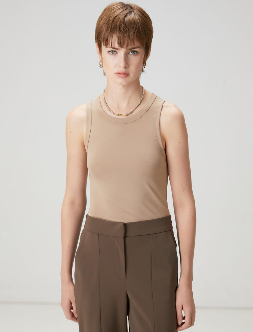 Beymen Club Kadın Bej Atlet Beymen Club Kadın Bej Atlet