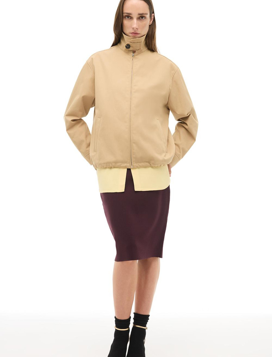 %100 Pamuk Açık Devetüyü Mont %100 Pamuk Açık Devetüyü Mont