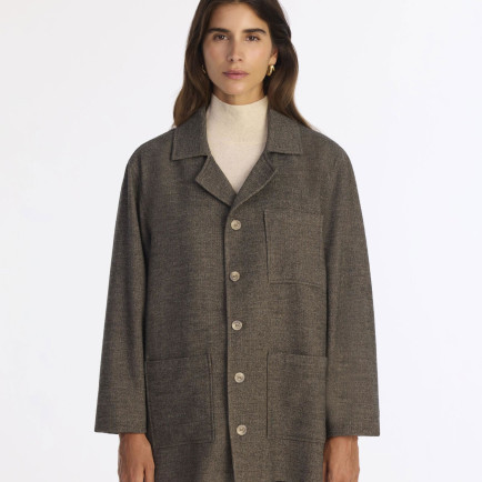 YARGICI Boyfriend Ceket Yaka Uzun Kol Ceket YARGICI Boyfriend Ceket Yaka Uzun Kol Ceket