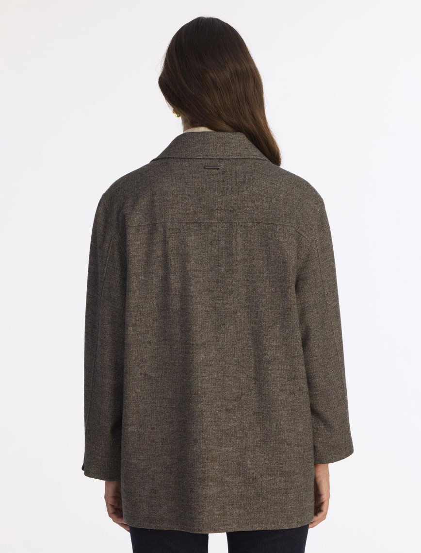 YARGICI Boyfriend Ceket Yaka Uzun Kol Ceket