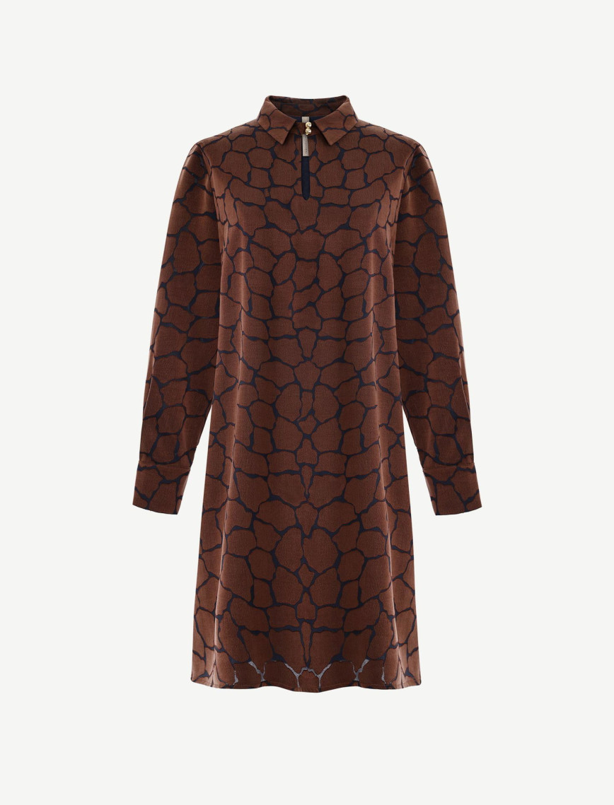 YARGICI A Form Gömlek Yaka Uzun Kol Elbise YARGICI A Form Gömlek Yaka Uzun Kol Elbise