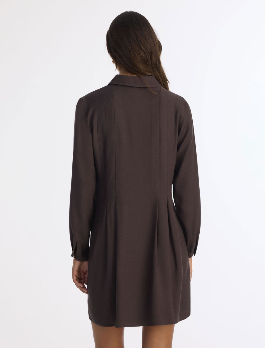 YARGICI Bol Gömlek Yaka Uzun Kol Elbise YARGICI Bol Gömlek Yaka Uzun Kol Elbise