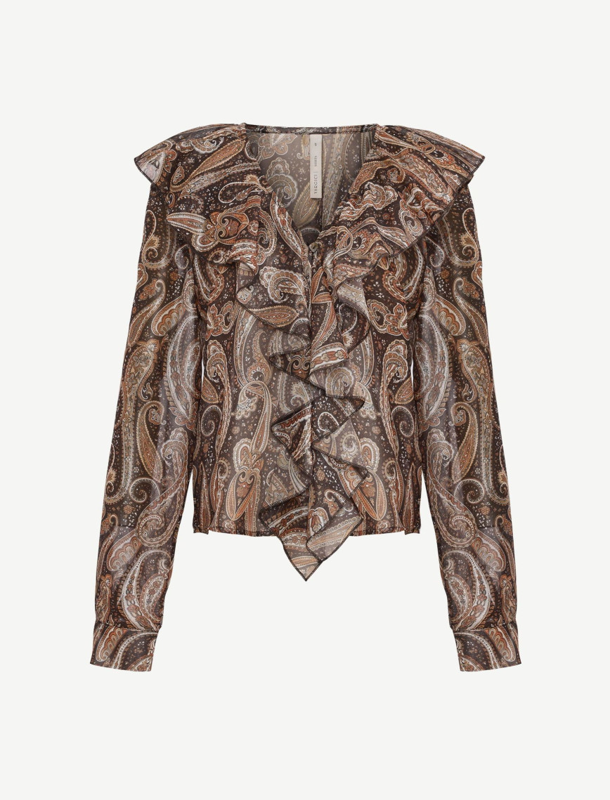 YARGICI Regular V Yaka Uzun Kol Bluz YARGICI Regular V Yaka Uzun Kol Bluz