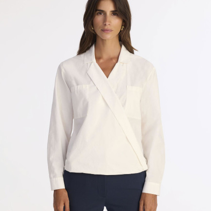 YARGICI Regular Kırlangıç Yaka Uzun Kol Bluz YARGICI Regular Kırlangıç Yaka Uzun Kol Bluz