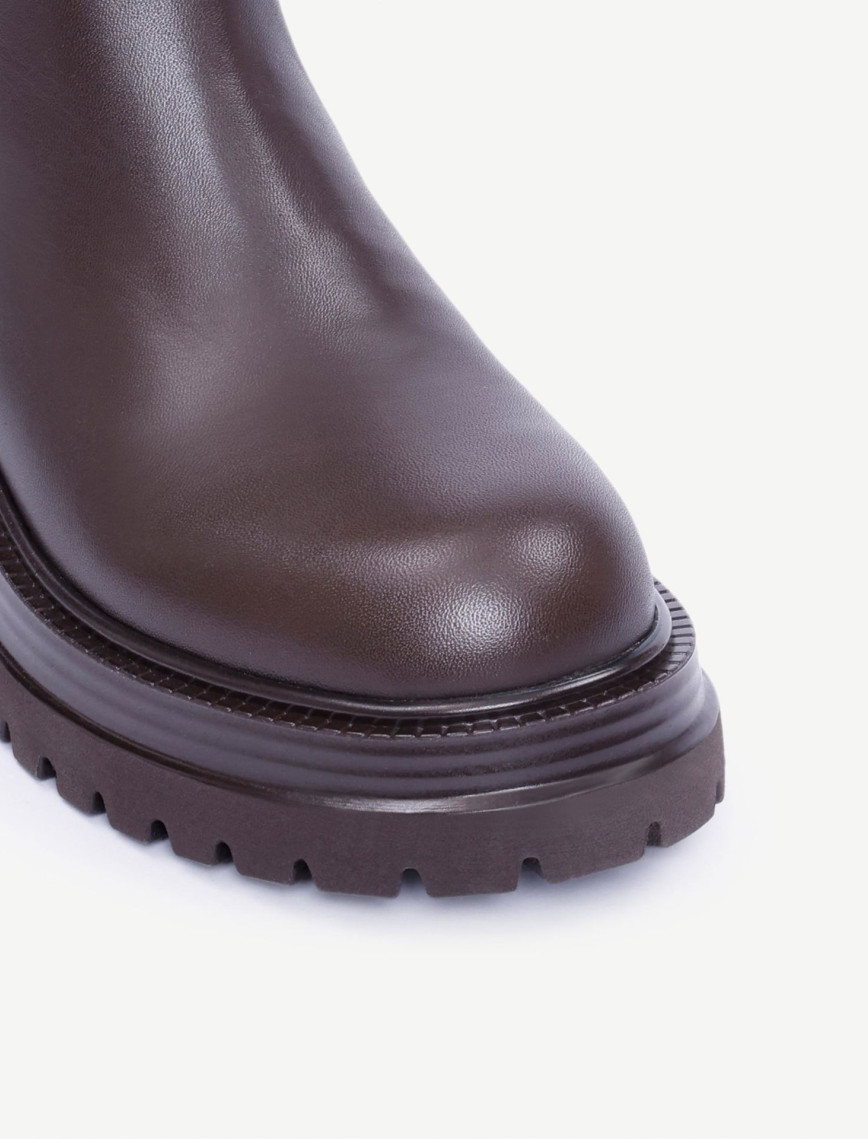 YARGICI Trock Detaylı Deri Çizme YARGICI Trock Detaylı Deri Çizme