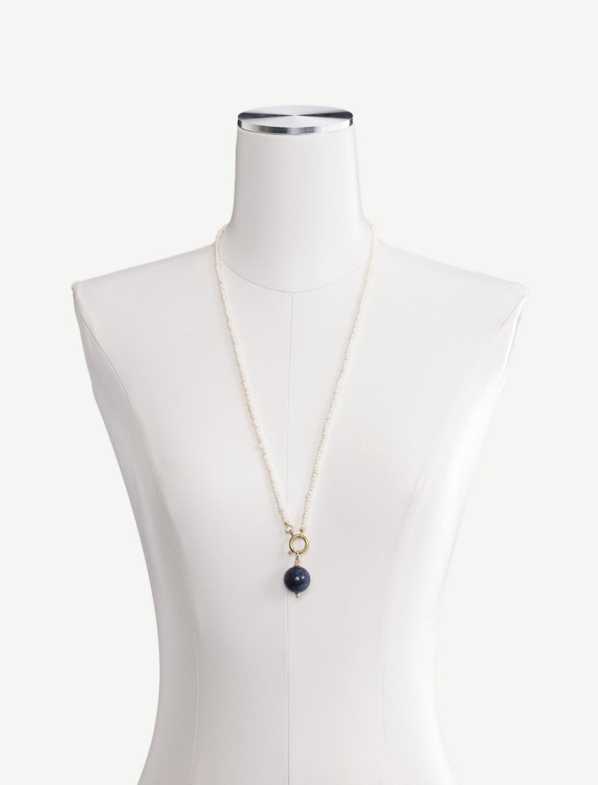 YARGICI Barok İnci Detaylı Kolye YARGICI Barok İnci Detaylı Kolye