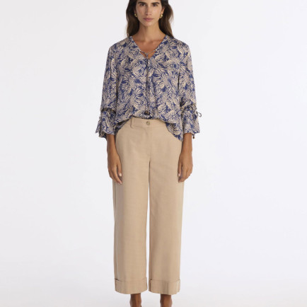 YARGICI Regular V Yaka Uzun Kol Bluz YARGICI Regular V Yaka Uzun Kol Bluz