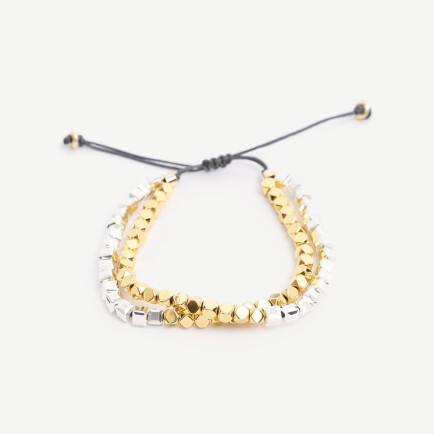 YARGICI Hematit Detaylı Ayarlanabilir Bileklik Seti YARGICI Hematit Detaylı Ayarlanabilir Bileklik Seti