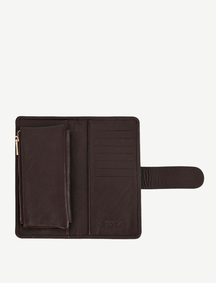 YARGICI Kapama Detaylı Deri Cüzdan YARGICI Kapama Detaylı Deri Cüzdan