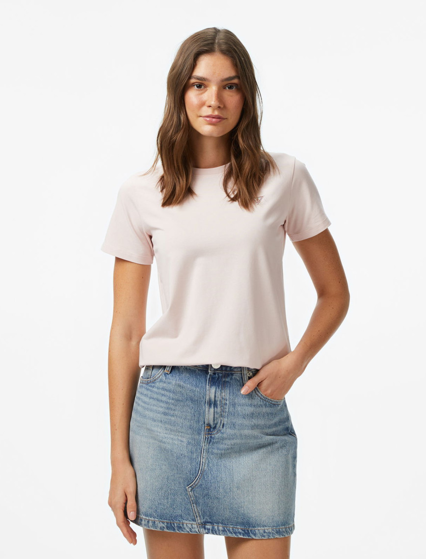 Guess Regular Fit Kadın Lacivert T-Shirt Guess Regular Fit Kadın Lacivert T-Shirt