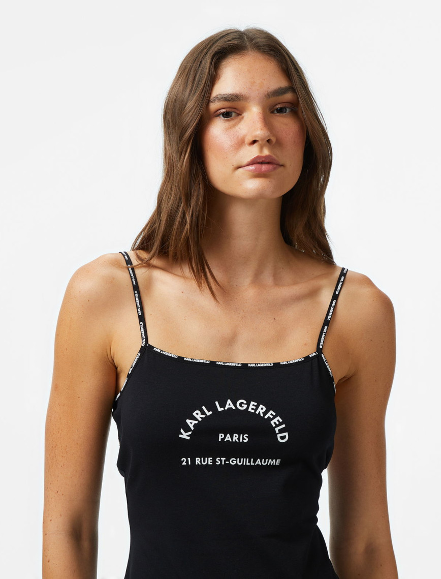 Karl Lagerfeld Kadın Siyah Plaj Elbisesi Karl Lagerfeld Kadın Siyah Plaj Elbisesi