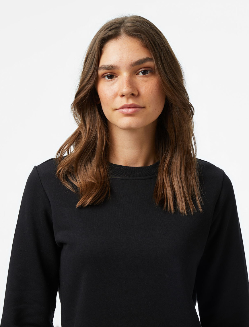 Karl Lagerfeld Kadın Siyah Sweatshirt Karl Lagerfeld Kadın Siyah Sweatshirt