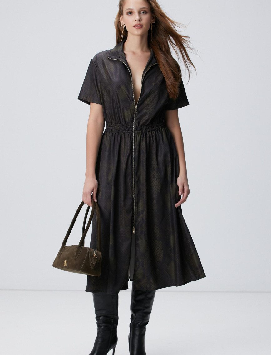 Network Kadın Haki Elbise Network Kadın Haki Elbise