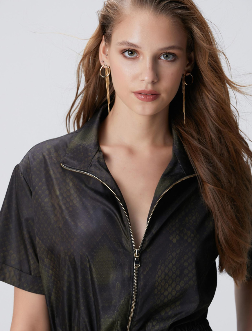 Network Kadın Haki Elbise Network Kadın Haki Elbise