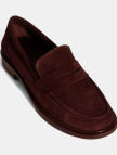 Kadın Bordo Süet Loafer Kadın Bordo Süet Loafer