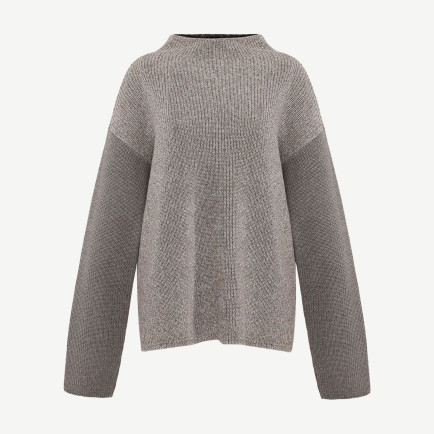 YARGICI Geniş Yarım Balıkçı Yaka Uzun Kol Kazak YARGICI Geniş Yarım Balıkçı Yaka Uzun Kol Kazak