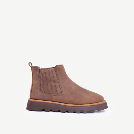 YARGICI Deri Lastikli İçi Kürklü Bot YARGICI Deri Lastikli İçi Kürklü Bot