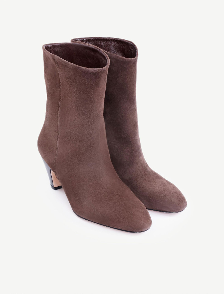 YARGICI Topuklu Uzun Deri Bot YARGICI Topuklu Uzun Deri Bot