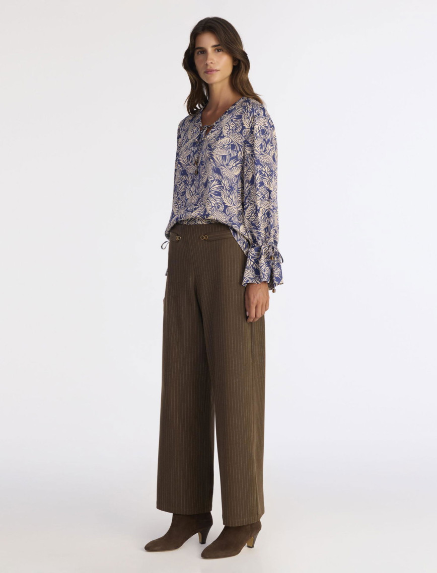 YARGICI Wide Leg Yüksek Bel Pantolon YARGICI Wide Leg Yüksek Bel Pantolon