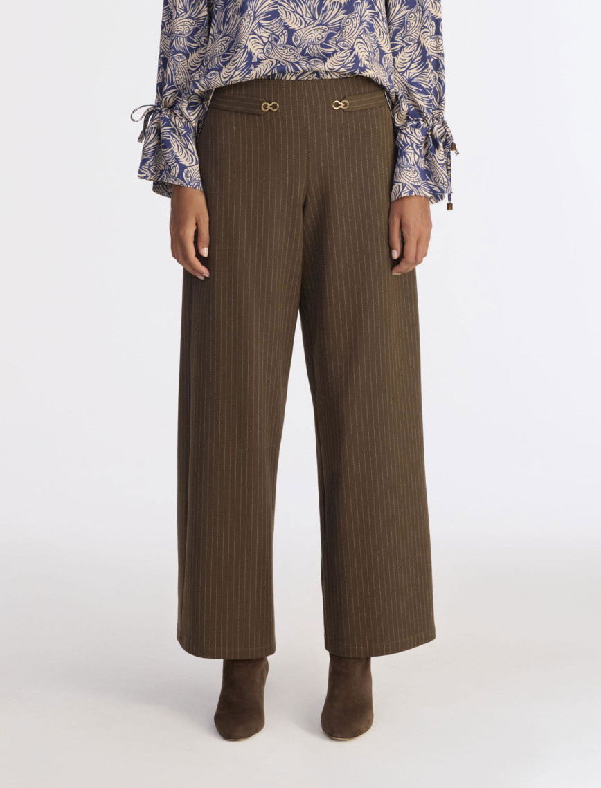 YARGICI Wide Leg Yüksek Bel Pantolon YARGICI Wide Leg Yüksek Bel Pantolon