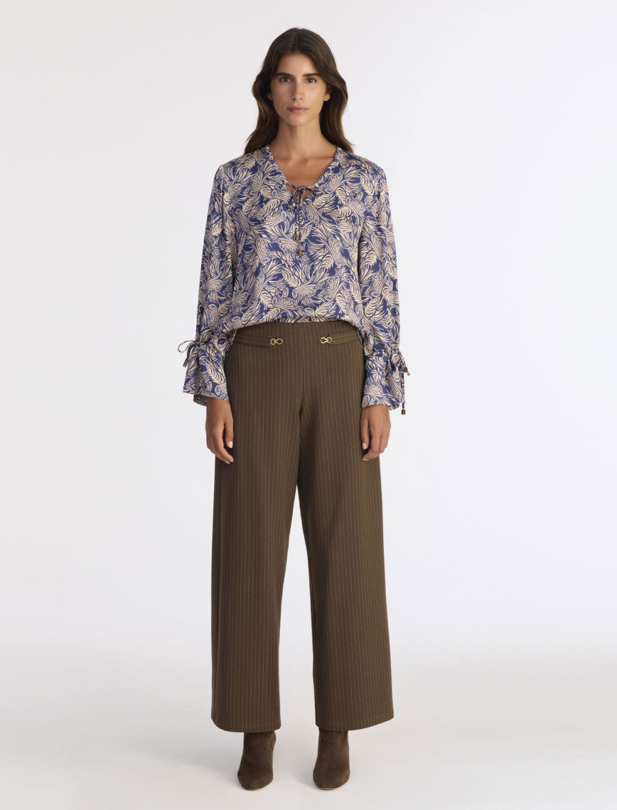 YARGICI Wide Leg Yüksek Bel Pantolon YARGICI Wide Leg Yüksek Bel Pantolon