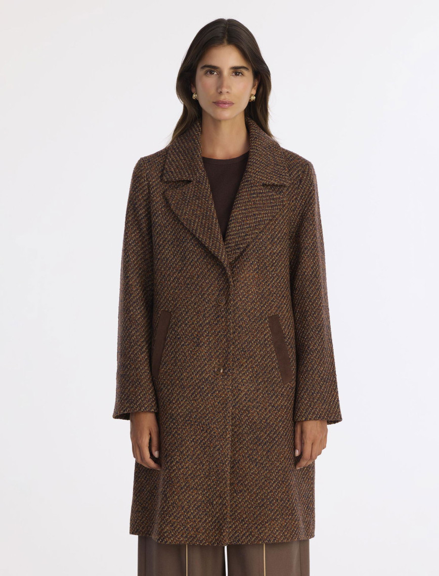 YARGICI Regular Ceket Yaka Uzun Kol Palto YARGICI Regular Ceket Yaka Uzun Kol Palto