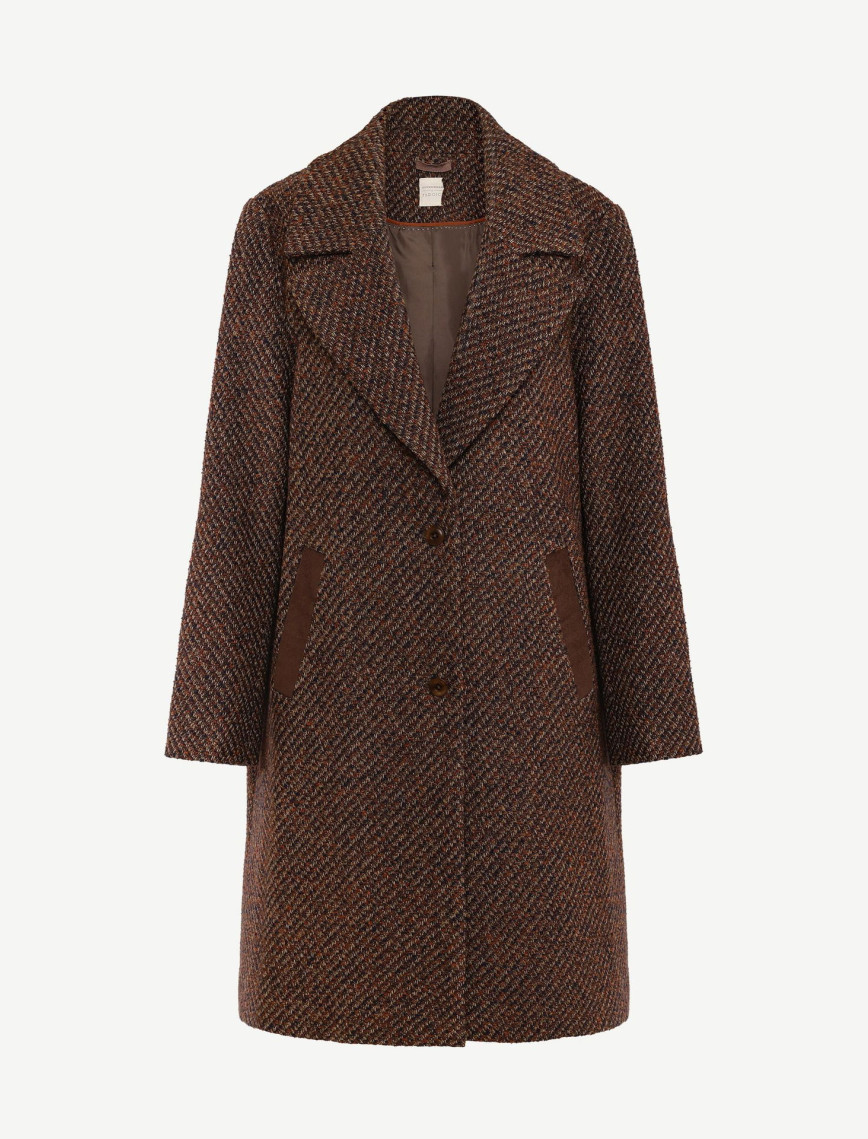 YARGICI Regular Ceket Yaka Uzun Kol Palto YARGICI Regular Ceket Yaka Uzun Kol Palto