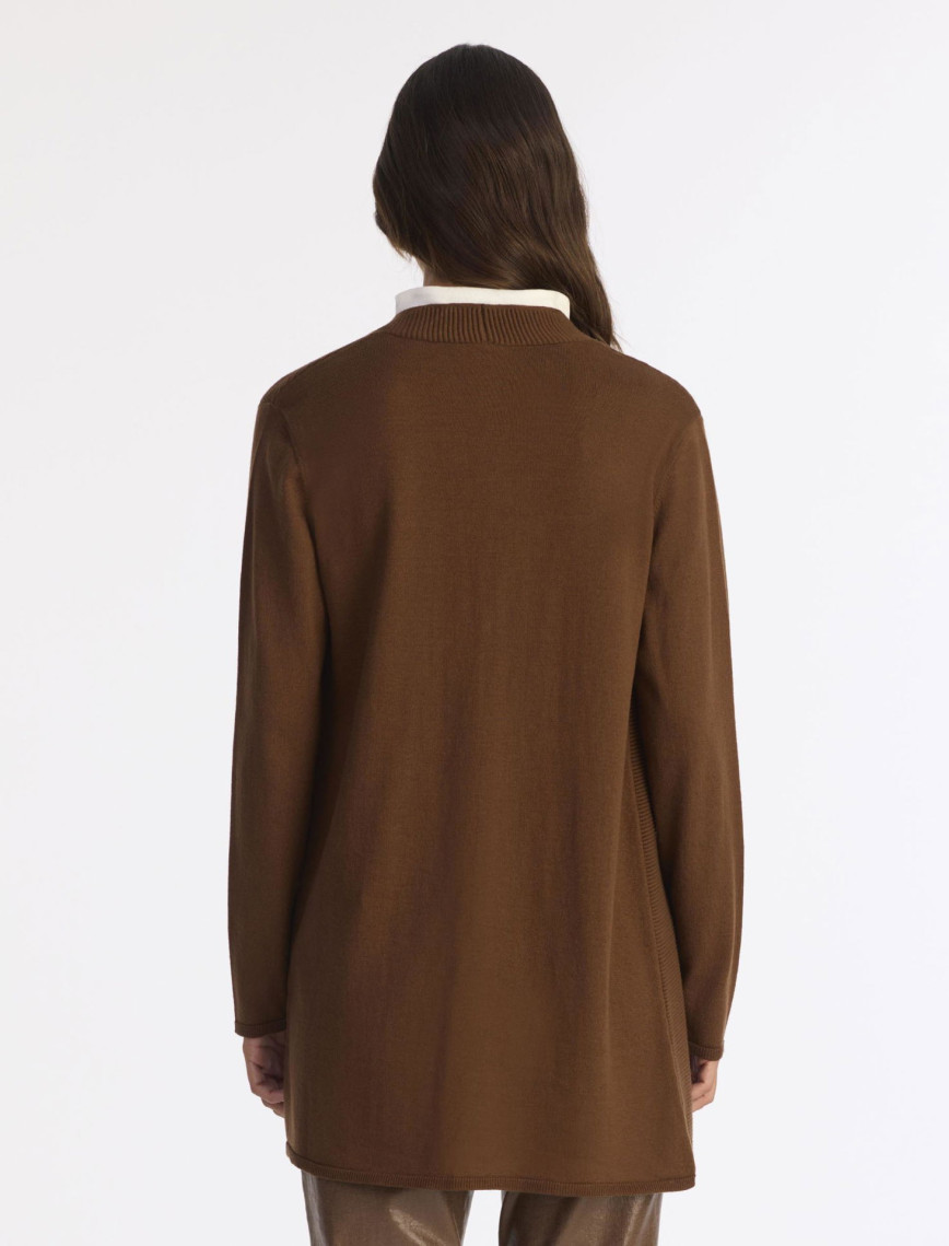 YARGICI Geniş V Yaka Uzun Kol Hırka YARGICI Geniş V Yaka Uzun Kol Hırka