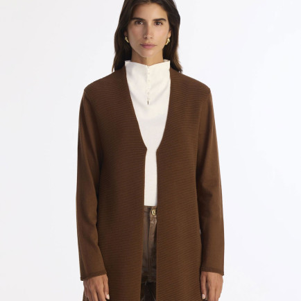 YARGICI Geniş V Yaka Uzun Kol Hırka YARGICI Geniş V Yaka Uzun Kol Hırka