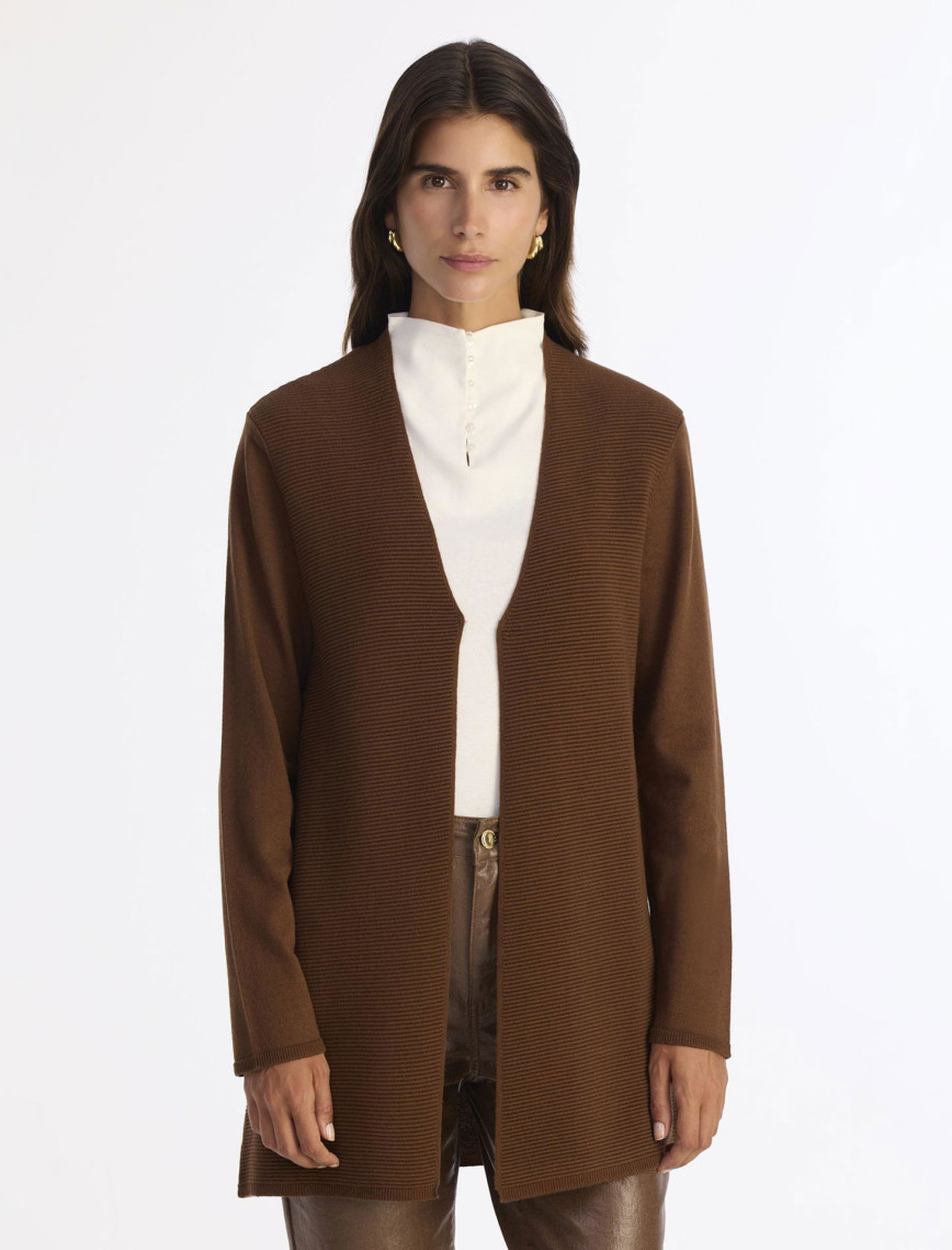 YARGICI Geniş V Yaka Uzun Kol Hırka YARGICI Geniş V Yaka Uzun Kol Hırka