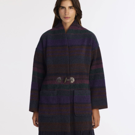 YARGICI Geniş Şal Yaka Uzun Kol Palto YARGICI Geniş Şal Yaka Uzun Kol Palto