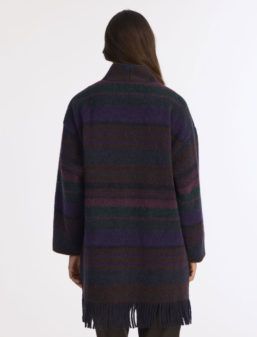 YARGICI Geniş Şal Yaka Uzun Kol Palto YARGICI Geniş Şal Yaka Uzun Kol Palto