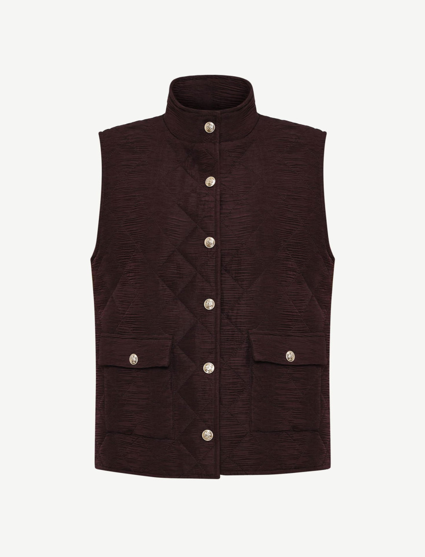 YARGICI Regular Dik Yaka Yelek YARGICI Regular Dik Yaka Yelek