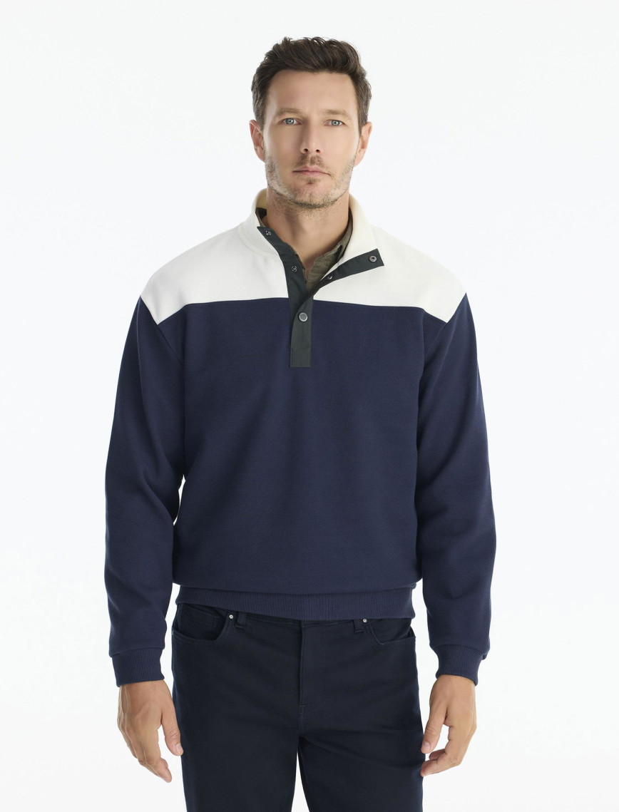 YARGICI Regular Dik Yaka Uzun Kol Sweatshirt YARGICI Regular Dik Yaka Uzun Kol Sweatshirt