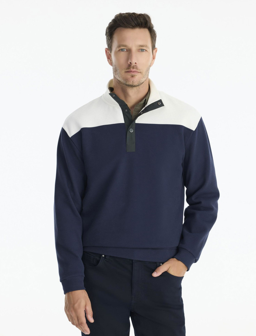 YARGICI Regular Dik Yaka Uzun Kol Sweatshirt YARGICI Regular Dik Yaka Uzun Kol Sweatshirt