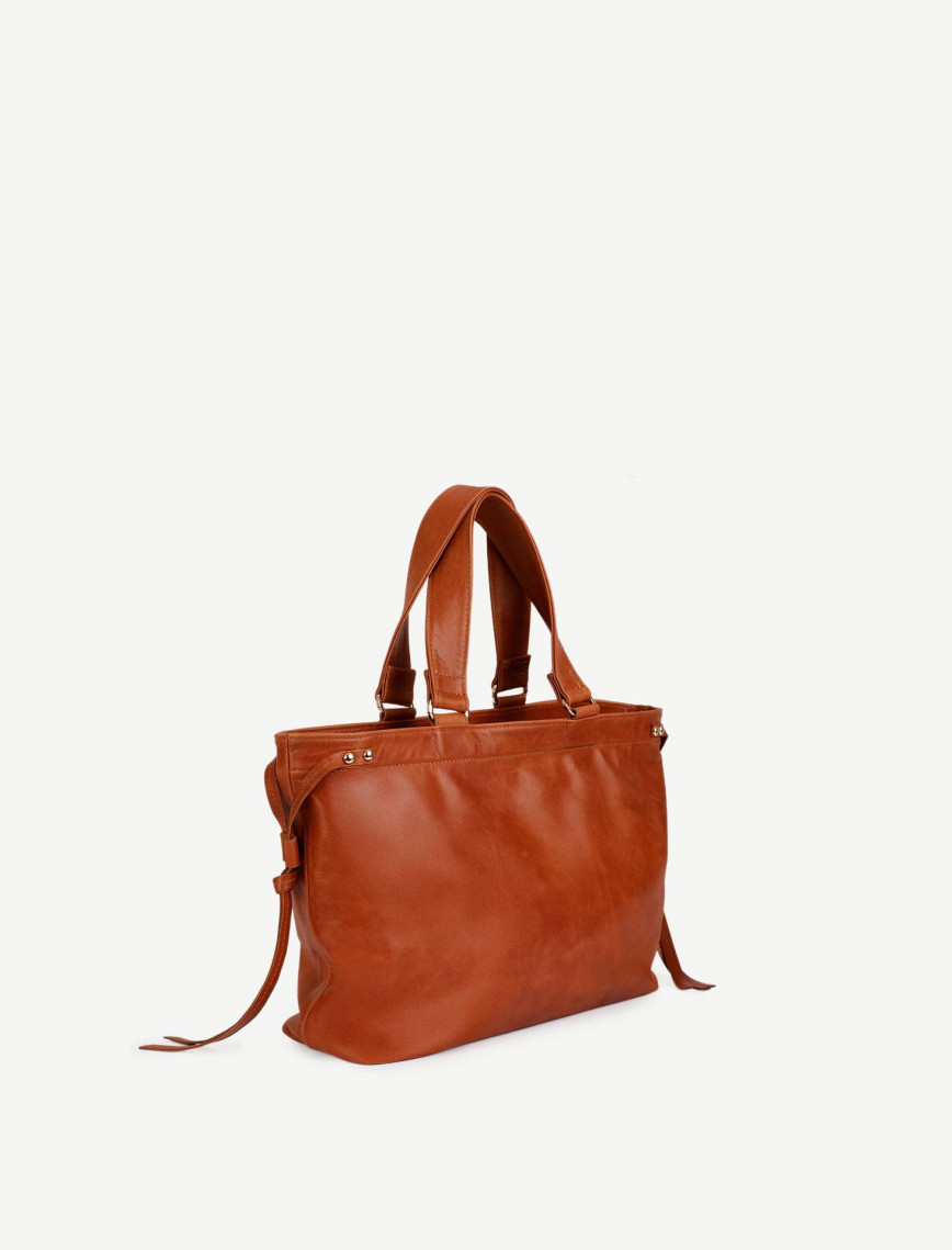 YARGICI Kalın Omuz Saplı Deri Omuz Çantası YARGICI Kalın Omuz Saplı Deri Omuz Çantası