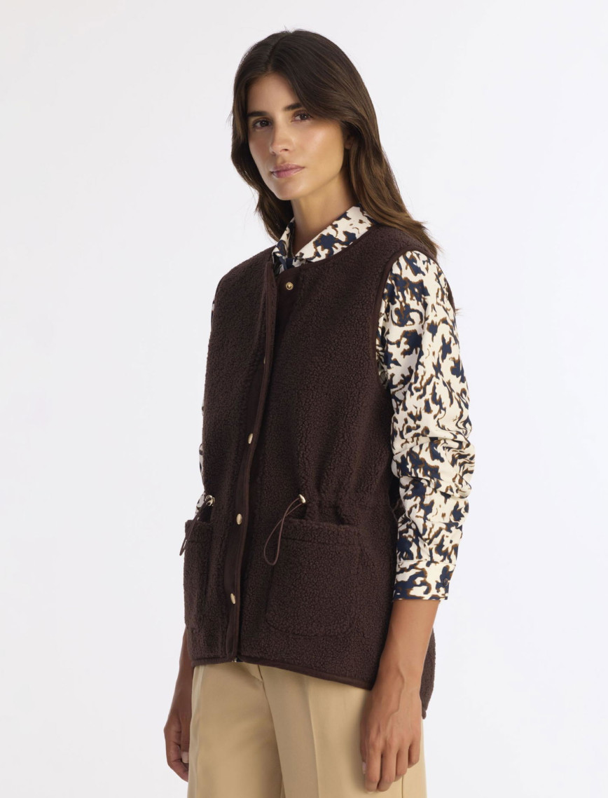 YARGICI Regular Bisiklet Yaka Yelek YARGICI Regular Bisiklet Yaka Yelek