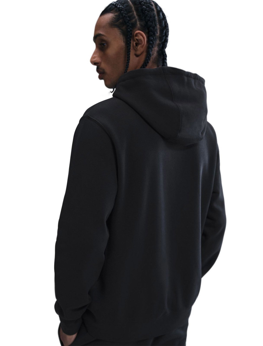 Nike Club Pullover Fleece Erkek Siyah Sweatshirt