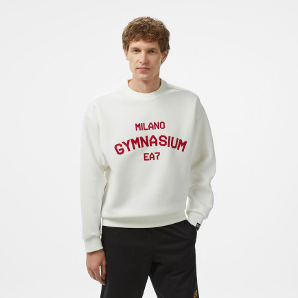 Ea7 Erkek Beyaz Sweatshirt Ea7 Erkek Beyaz Sweatshirt