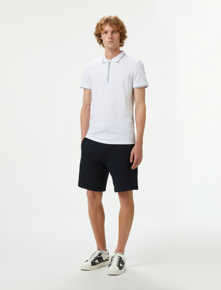 Armani Exchange Erkek Siyah Polo Armani Exchange Erkek Siyah Polo