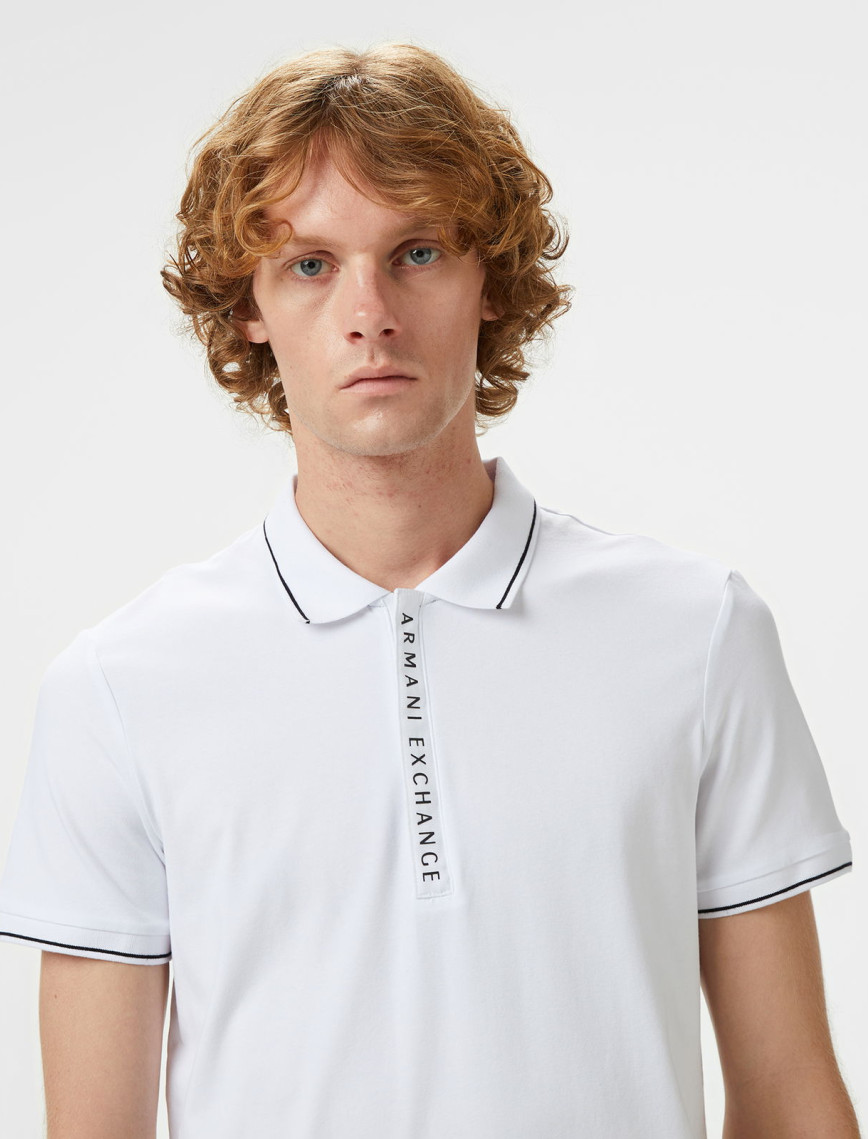Armani Exchange Erkek Siyah Polo Armani Exchange Erkek Siyah Polo