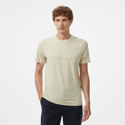 Ea7 Erkek Açık Bej T-Shirt Ea7 Erkek Açık Bej T-Shirt