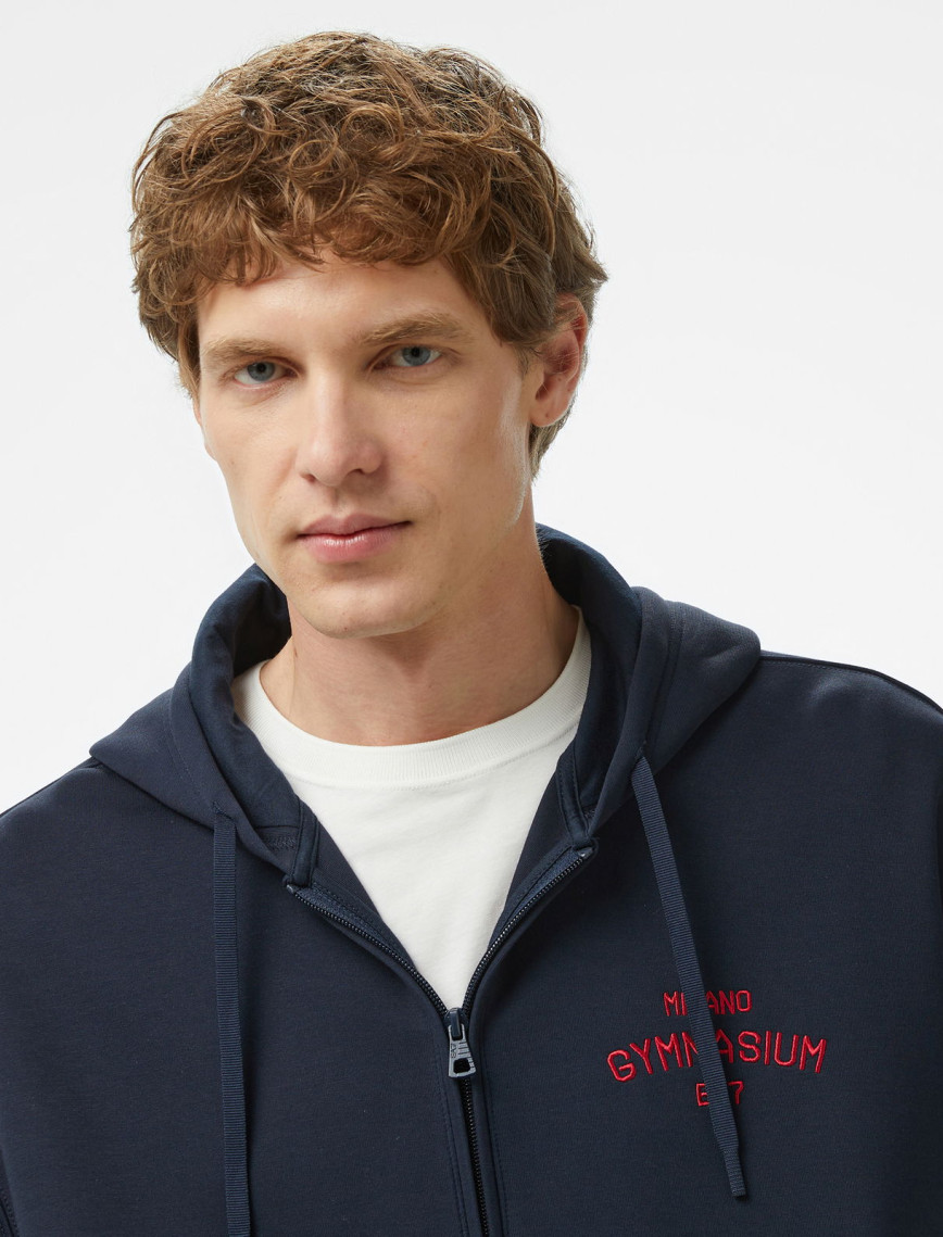 Ea7 Erkek Mavi Sweatshirt Ea7 Erkek Mavi Sweatshirt