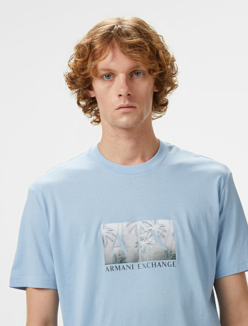 Armani Exchange Erkek Siyah T-Shirt