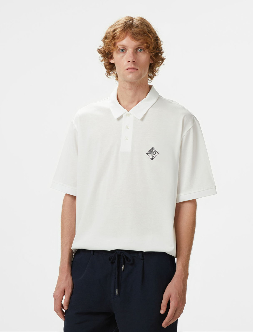 Armani Exchange Erkek Siyah Polo Armani Exchange Erkek Siyah Polo