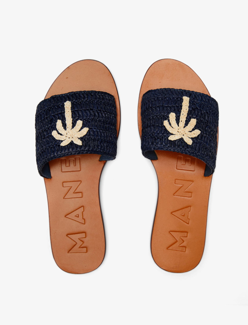 Manebi Kadın Lacivert Terlik Manebi Kadın Lacivert Terlik