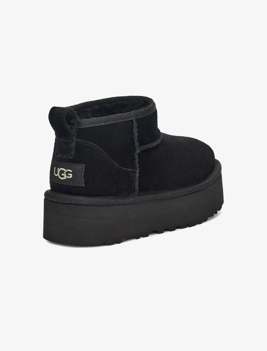 UGG Classic Ultra Mini Platform Çocuk Siyah Bot UGG Classic Ultra Mini Platform Çocuk Siyah Bot