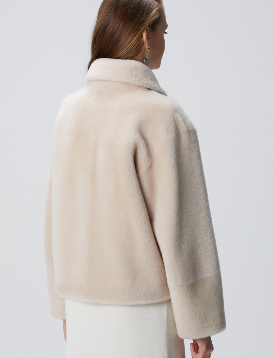 Network Kadın Bej Çift Taraflı Deri Kaban Network Kadın Bej Çift Taraflı Deri Kaban