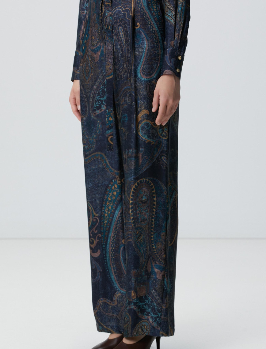 Network Kadın Petrol Desenli Pantolon Network Kadın Petrol Desenli Pantolon