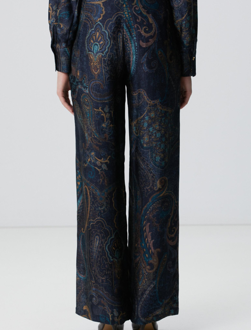 Network Kadın Petrol Desenli Pantolon Network Kadın Petrol Desenli Pantolon